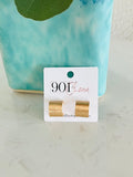 Gold Huggie Earrings