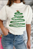 O Christmas Tree Tinsel Sweater