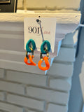 Multicolor Link Earrings