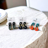 Multicolor Link Earrings