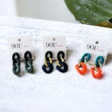 Multicolor Link Earrings