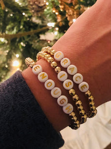 Gold Filled Personalized Bracelet