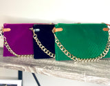 Velvet Handbag